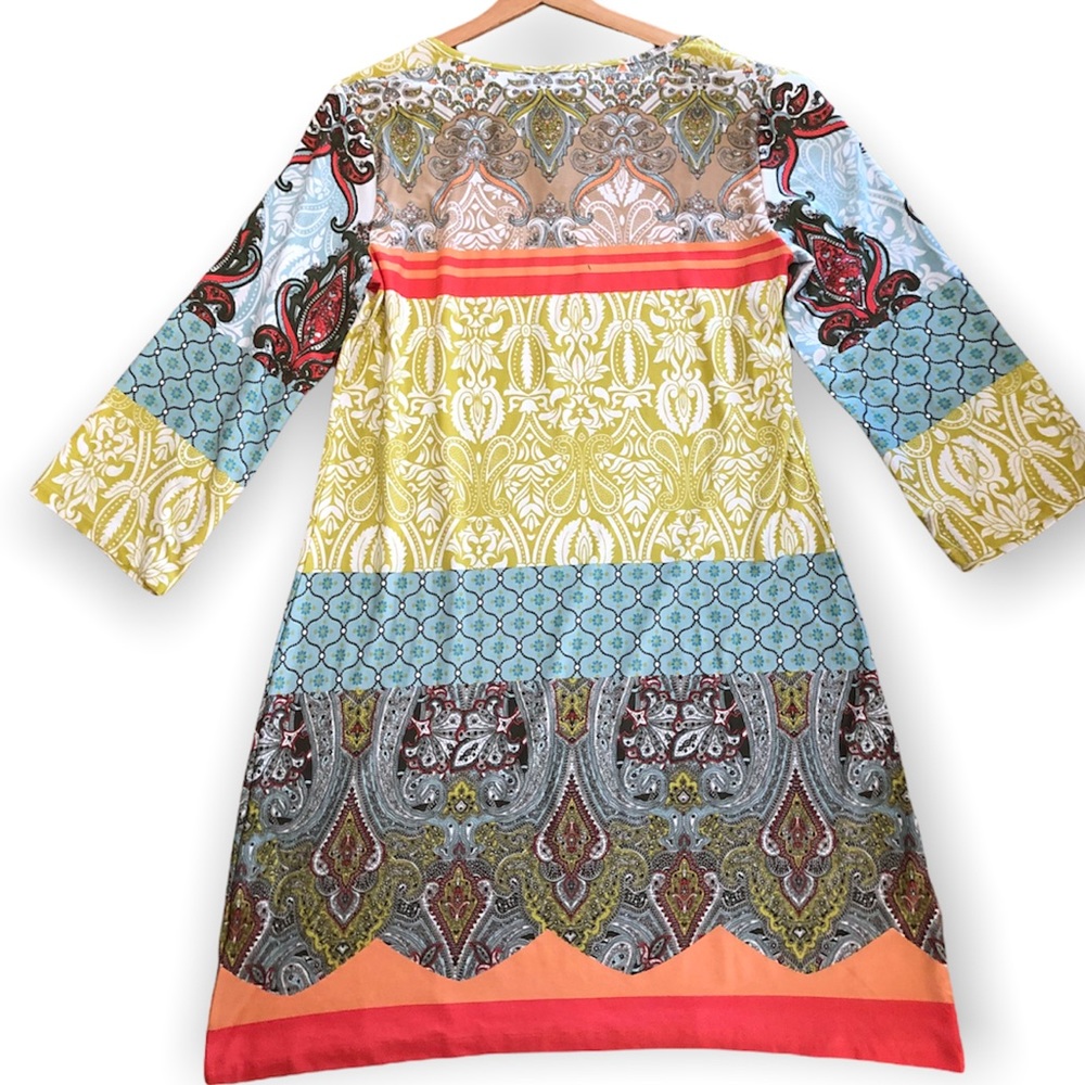 The Pyramid Collection Boho Patchwork Paisley Pri… - image 2